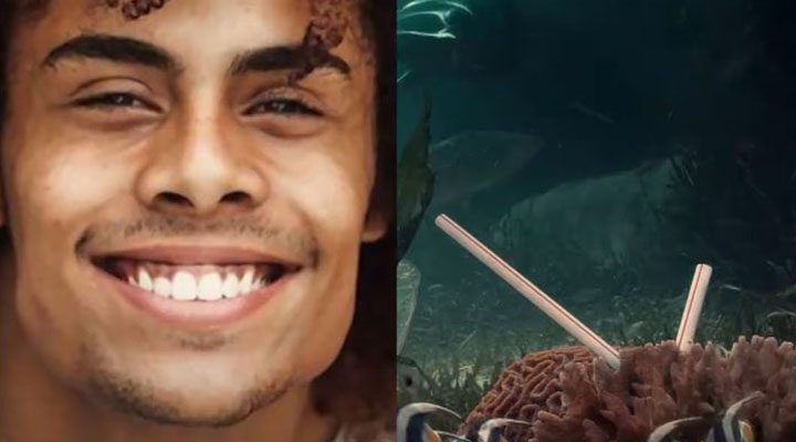 Man smiling