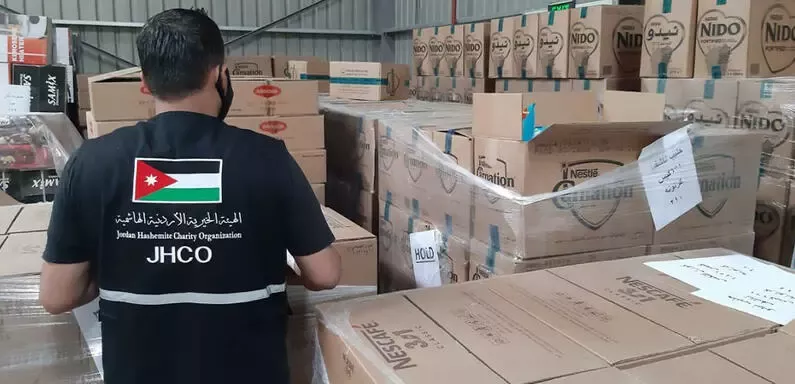 Jordan donation