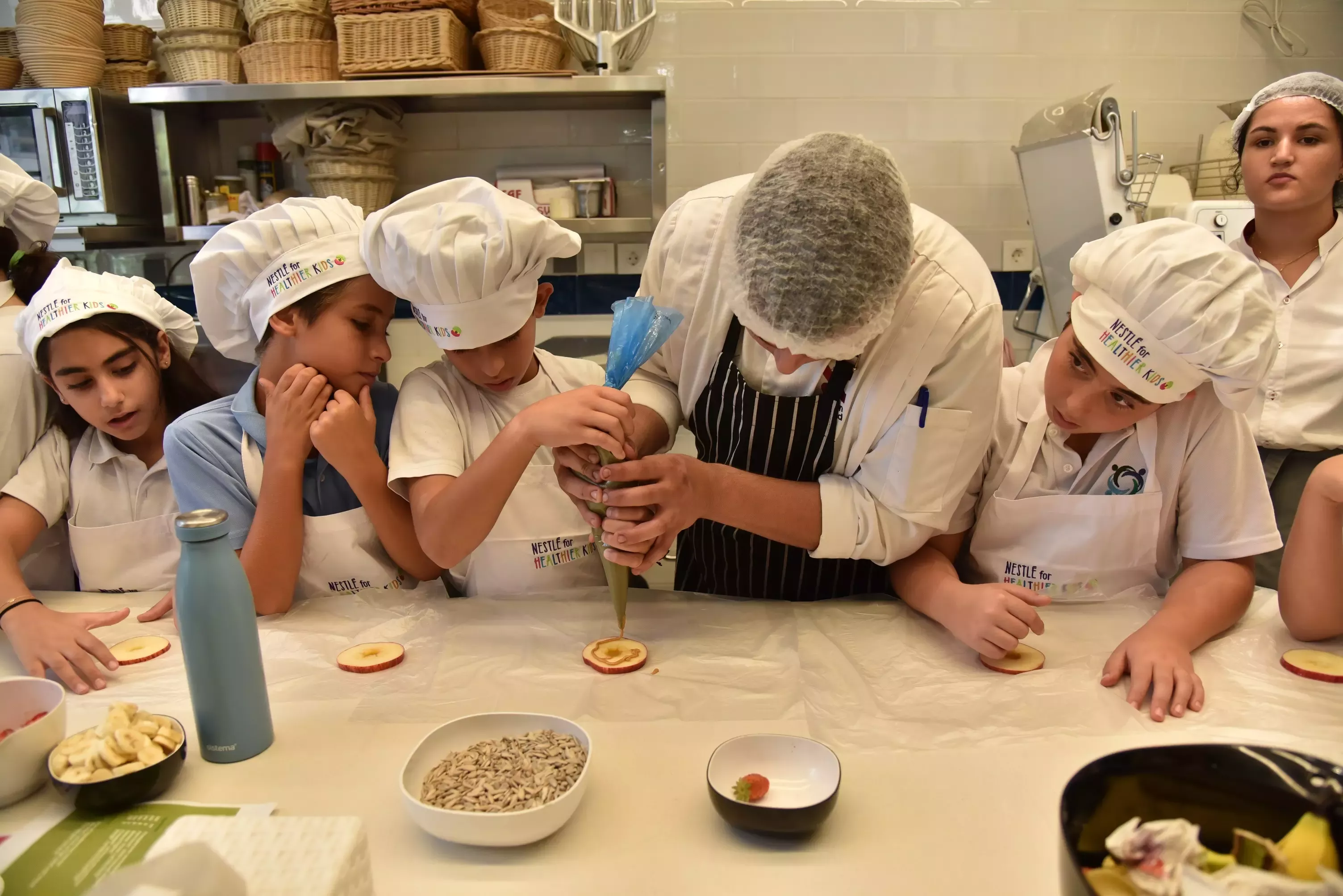 Kids join Chefs to Celebrate International Chefs Day under the theme of “Growing a Healthy Future”