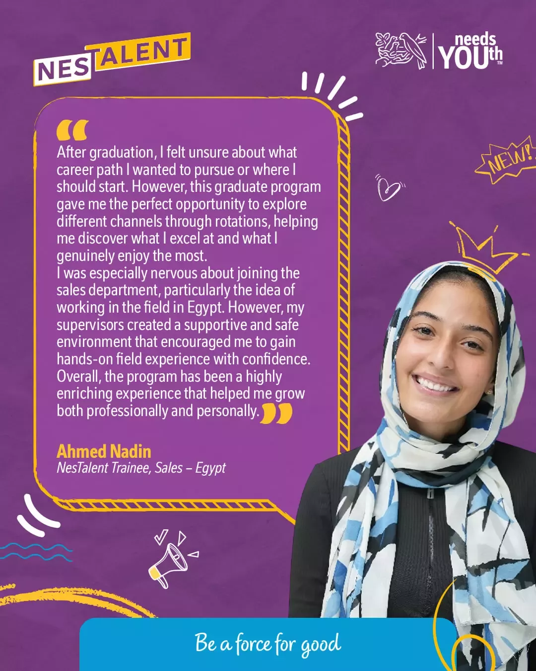 Hear from our graduates. 