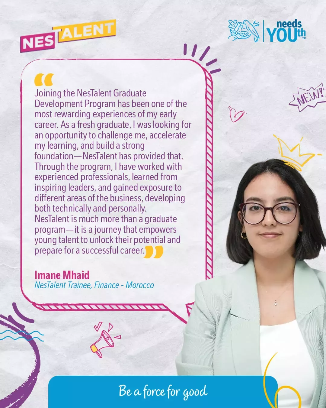Hear from our graduates. 