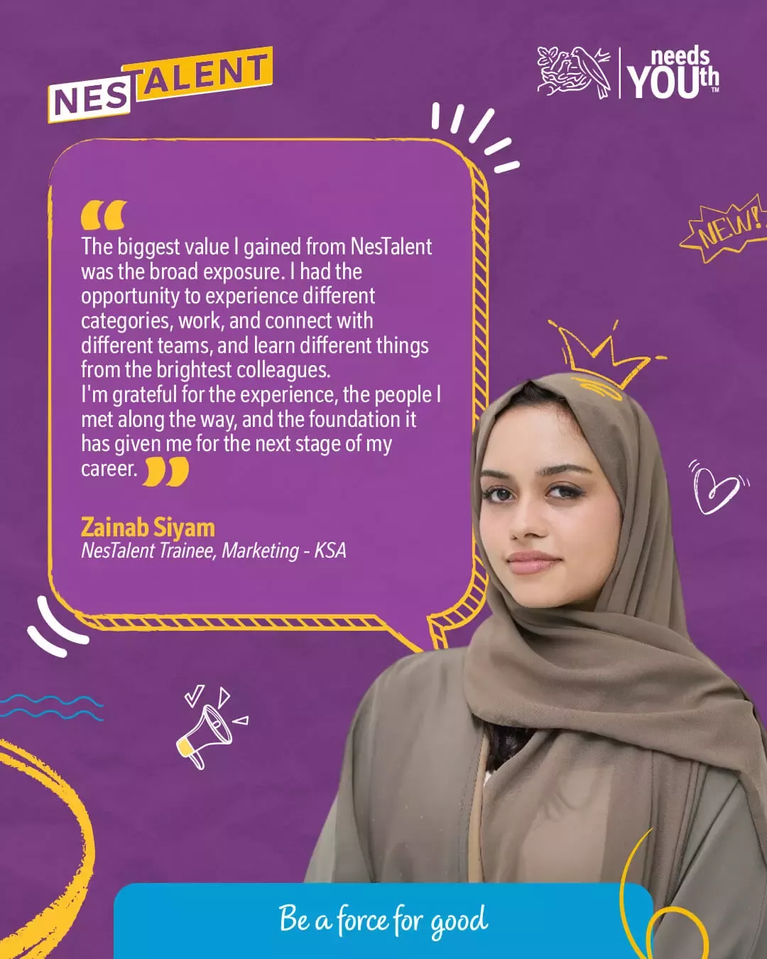 Hear from our graduates. 