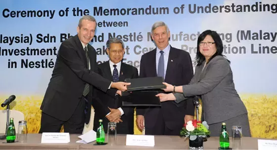 New CHF 35 million investment in Malaysia